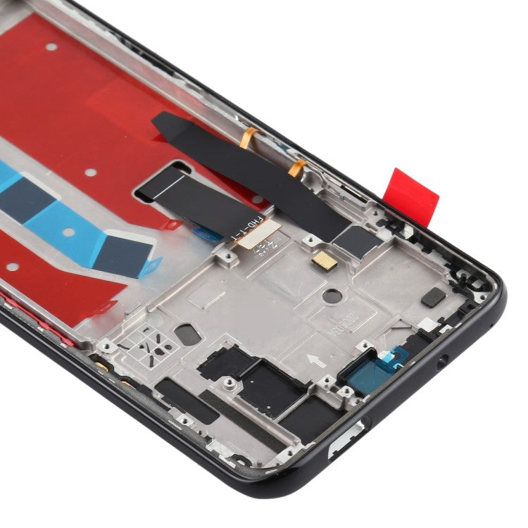 Grade B LCD Screen and Digitizer Assembly + Frame Replacement (without Logo) for Honor X10 5G - Black