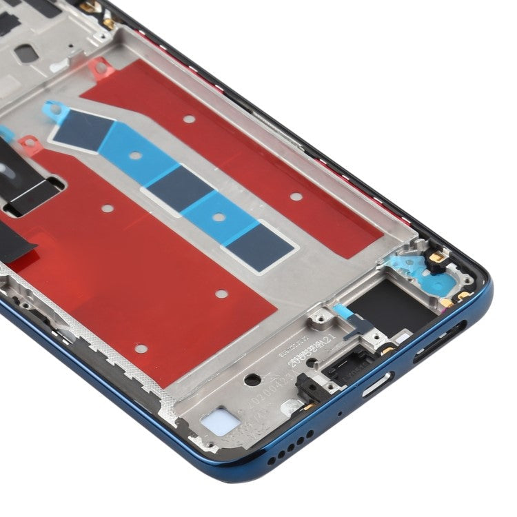 Grade B LCD Screen and Digitizer Assembly + Frame Replacement (without Logo) for Honor X10 5G - Blue