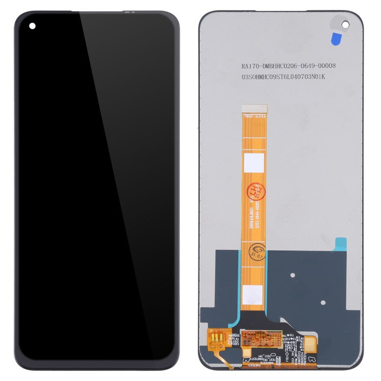 Grade B LCD Screen and Digitizer Assembly Replacement Part (without Logo) for Realme 6 / 6i / 6s / Narzo 20 Pro RMX2001 - Black