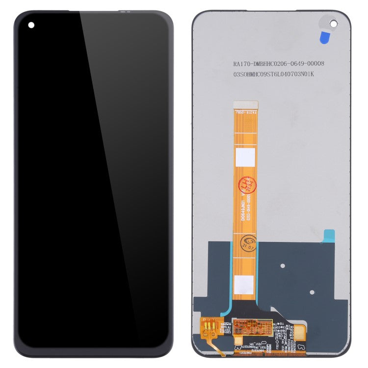 OEM Grade S LCD Screen and Digitizer Assembly Replacement Part (without Logo) for Realme 6 / 6i / 6s / Narzo 20 Pro RMX2001 - Black