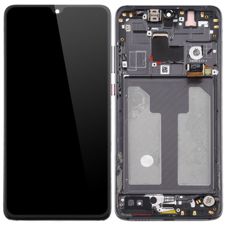 Grade B LCD Screen and Digitizer Assembly + Frame Replacement (without Logo) for Huawei Mate 20 - Black