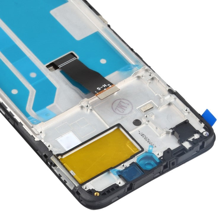 OEM Grade S LCD Screen and Digitizer Assembly + Frame Replacement Part (without Logo) for Huawei P smart 2021 / Y7a - Black