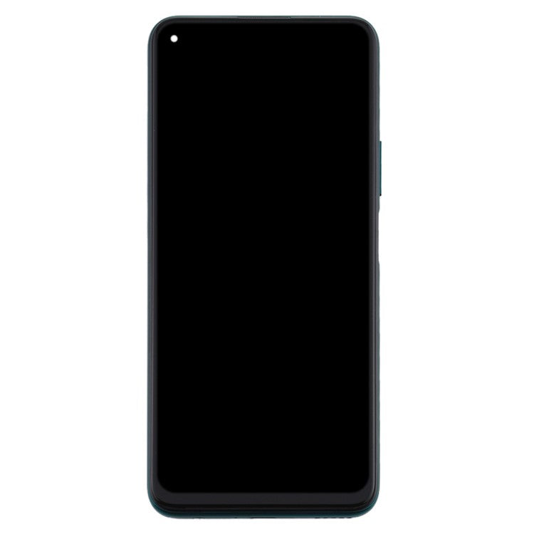 OEM Grade S LCD Screen and Digitizer Assembly + Frame Replacement Part (without Logo) for Huawei nova 7 SE / P40 Lite 5G - Green