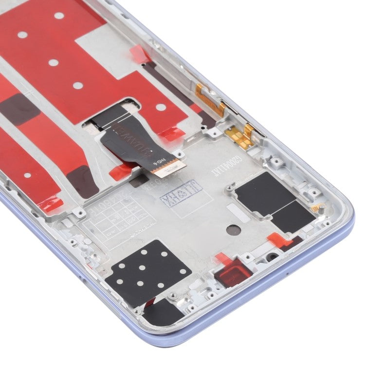 OEM Grade S LCD Screen and Digitizer Assembly + Frame Replacement Part (without Logo) for Huawei nova 7 SE / P40 Lite 5G - Purple