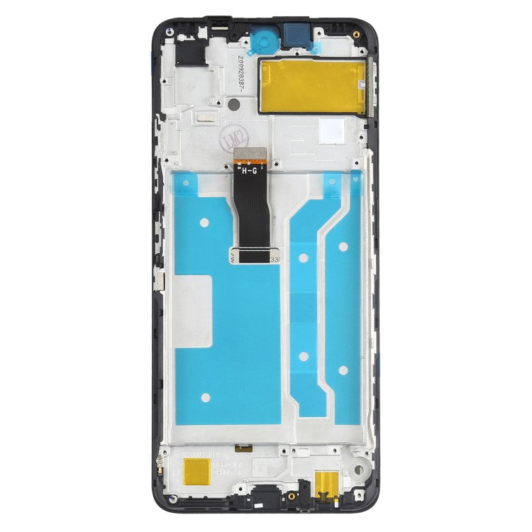 Grade C LCD Screen and Digitizer Assembly + Frame Replacement Part (without Logo) for Huawei P smart 2021 / Y7a - Black