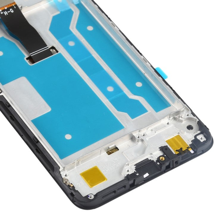Grade C LCD Screen and Digitizer Assembly + Frame Replacement Part (without Logo) for Huawei P smart 2021 / Y7a - Black