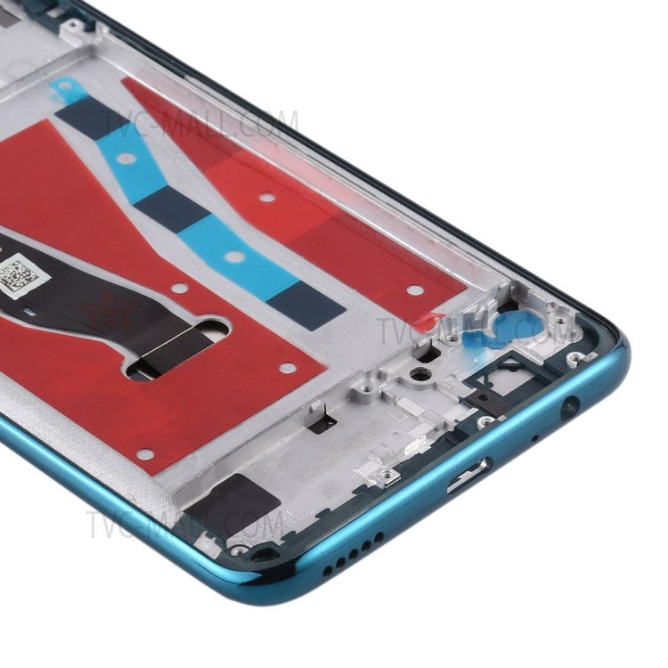 OEM Grade S LCD Screen and Digitizer Assembly + Frame Replacement Part (without Logo) for Huawei P Smart Z / Y9 Prime 2019 - Green