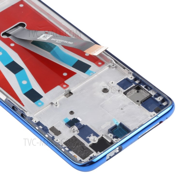 OEM Grade S LCD Screen and Digitizer Assembly + Frame Replacement Part (without Logo) for Huawei P Smart Z / Y9 Prime 2019 - Blue