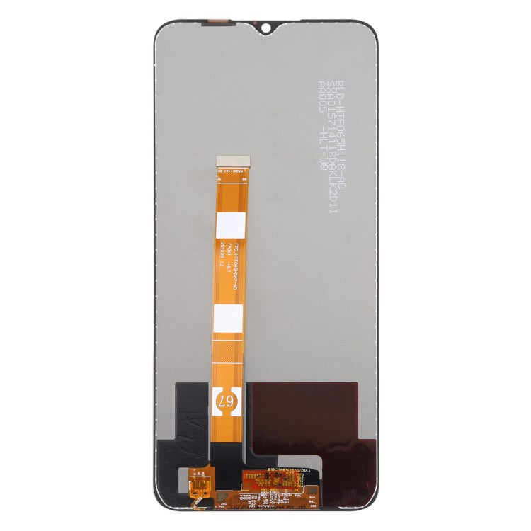 Grade C LCD Screen and Digitizer Assembly Replacement Part (without Logo) for Oppo A16 CPH2269 / A16s/Realme C25s