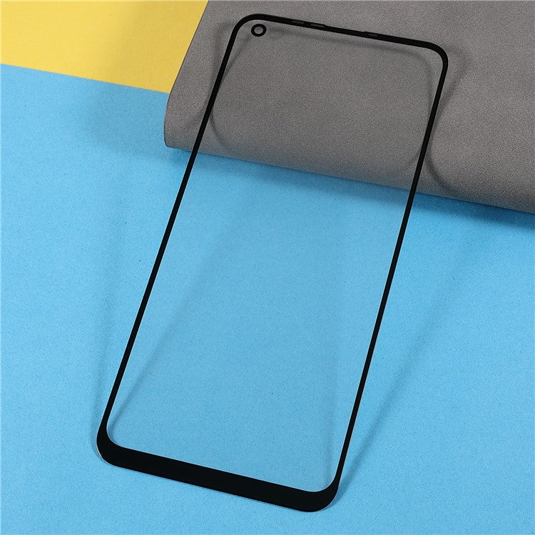 For Infinix Note 7 Lite X656 Screen Glass Lens + OCA Adhesive Replacement (Without Logo)