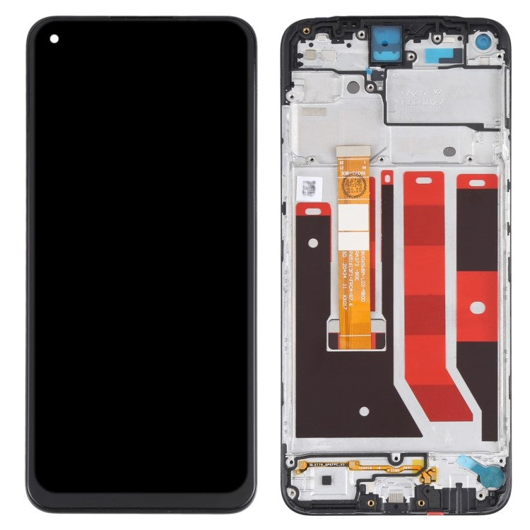 Grade C LCD Screen and Digitizer Assembly + Frame Part (without Logo) for Oppo A32 (2020) / A33 (2020)/A53 (2020) 4G CPH2127/CPH2131 / A53s 4G