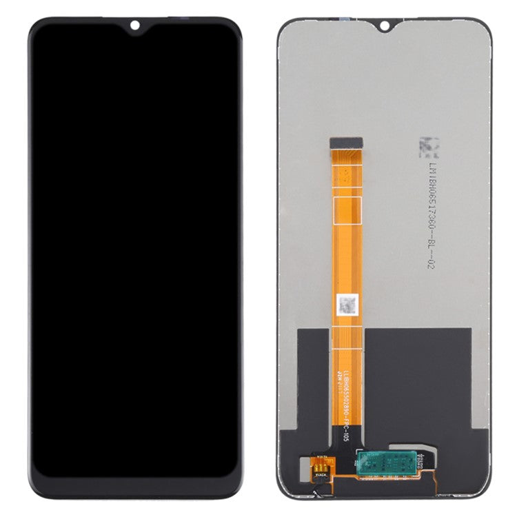 For Realme C25Y RMX3265 Grade S OEM Replacement LCD Screen and Digitizer Assembly Part (without Logo)