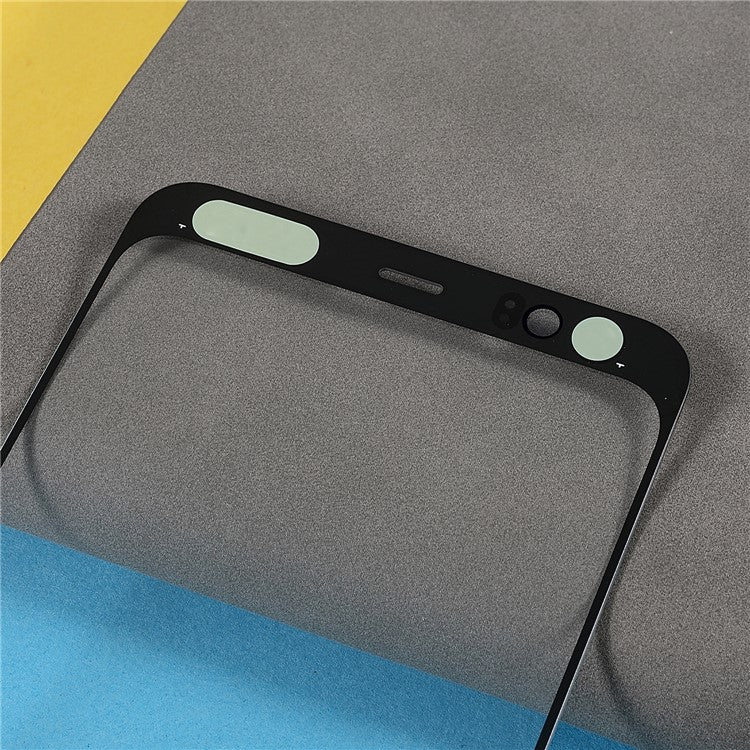 For Google Pixel 4 XL Front Screen Glass Lens Replacement Part (without logo)