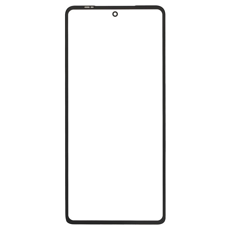 For Motorola Edge 20 Pro Front Screen Glass Lens Replacement Part (without logo)