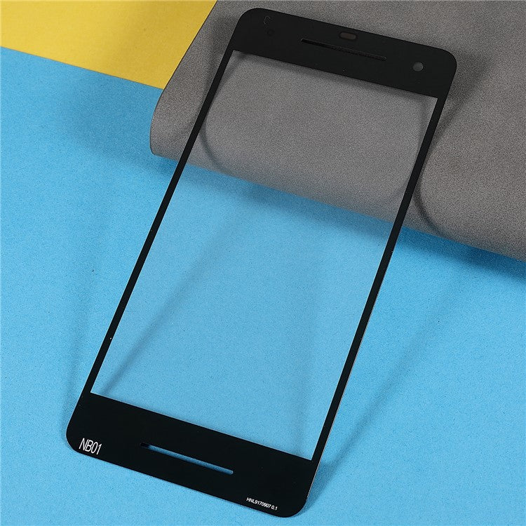 For Google Pixel 2 Front Screen Glass Lens Replacement Part (without logo)