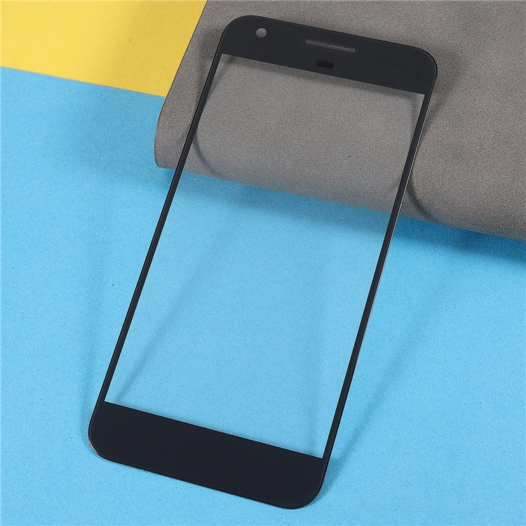 For Google Pixel Front Screen Glass Cover Lens Replacement Part (without logo)