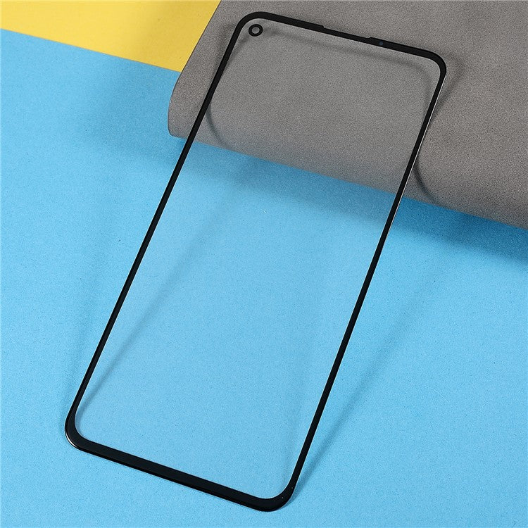 For Google Pixel 5a 5G Front Screen Glass Lens Replacement Part (without logo)