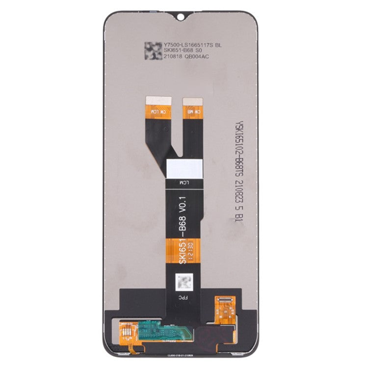 For Realme Narzo 50i OEM Replacement Grade S LCD Screen and Digitizer Assembly Part (without Logo)
