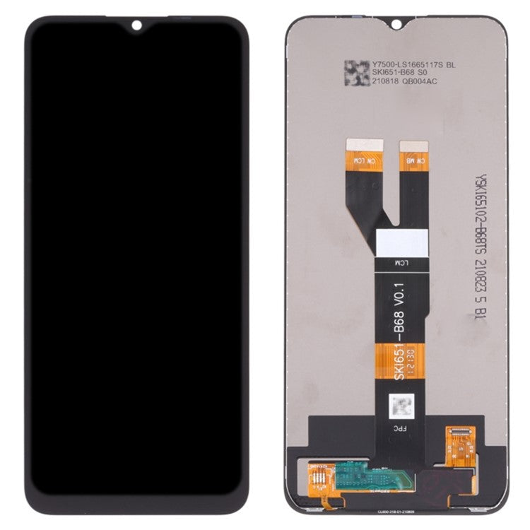 For Realme Narzo 50i Grade A OEM Disassembly LCD Screen and Digitizer Assembly Part (without Logo)