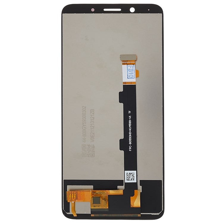 For Oppo A73/F5 Grade C LCD Screen and Digitizer Assembly Replacement Part (without Logo) - Black