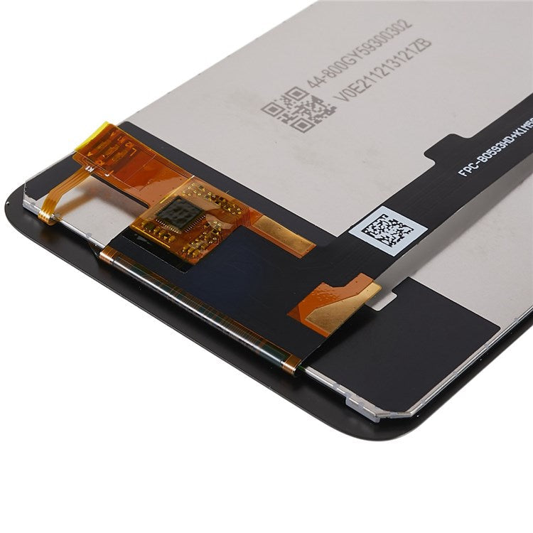 For Oppo A73/F5 Grade C LCD Screen and Digitizer Assembly Replacement Part (without Logo) - Black