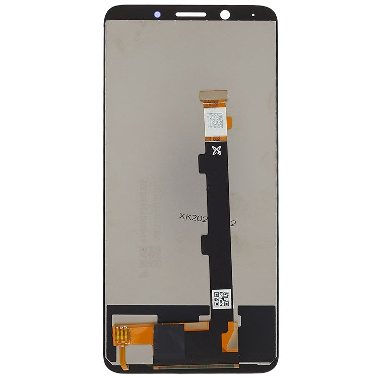 For Oppo A73/F5 Grade C LCD Screen and Digitizer Assembly Replacement Part (without Logo) - White