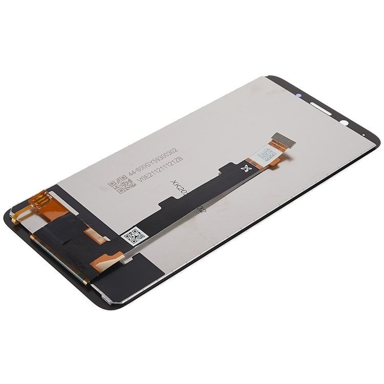For Oppo A73/F5 Grade C LCD Screen and Digitizer Assembly Replacement Part (without Logo) - White