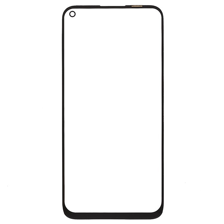 For Huawei P40 lite 4G Grade C Screen Glass Lens + OCA Adhesive Replacement (without Logo)