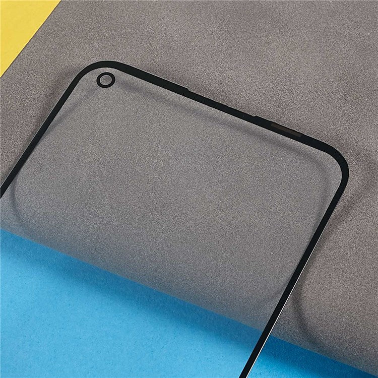 For Huawei P40 lite 4G Grade C Screen Glass Lens + OCA Adhesive Replacement (without Logo)