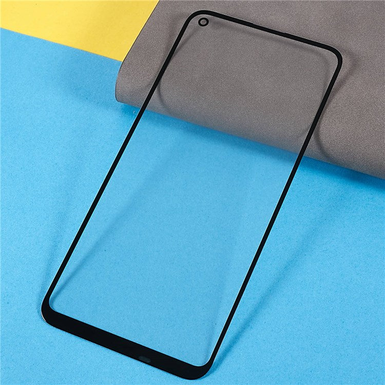 For Huawei Honor Play 3 Grade C Screen Glass Lens + OCA Adhesive Replacement (without Logo)