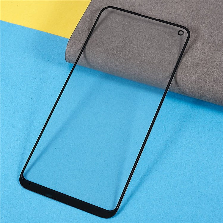 For Huawei Honor Play 3 Grade C Screen Glass Lens + OCA Adhesive Replacement (without Logo)