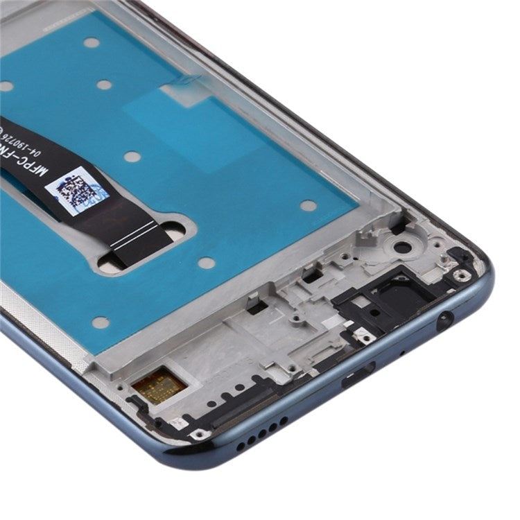 For Huawei Honor 10 Lite Grade C LCD Screen and Digitizer Assembly + Frame Phone Replacement Part (COG Workmanship) (without Logo) - Black