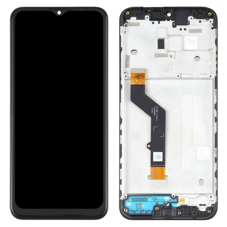 For Motorola Moto E7 Plus XT2081 Grade C LCD Screen and Digitizer Assembly + Frame Replacement Part (without Logo)