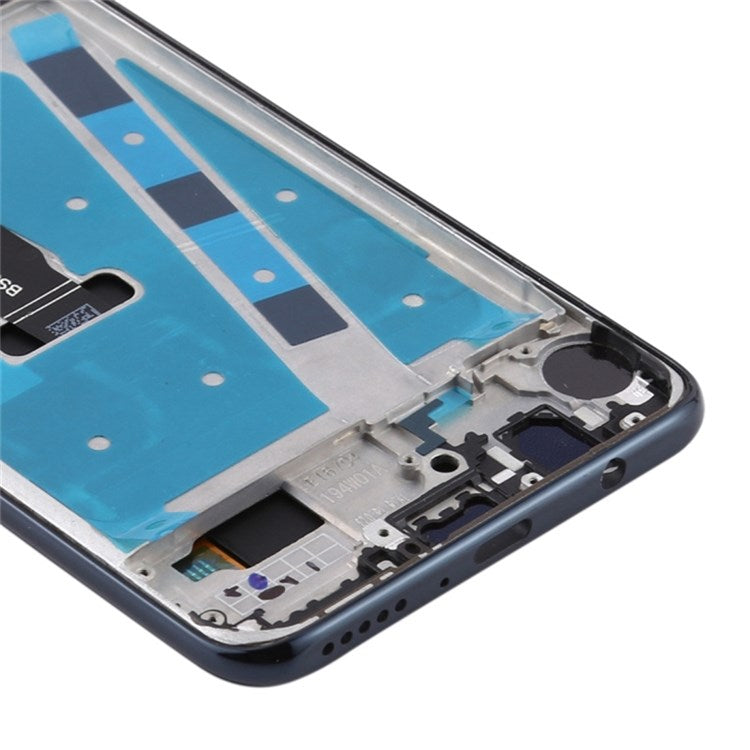 For Huawei P30 Lite (48MP Camera) Grade C LCD Screen and Digitizer Assembly + Frame Replacement Part (without Logo) - Black