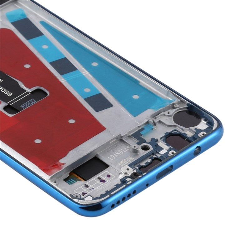 For Huawei P30 Lite (48MP Camera) Grade C LCD Screen and Digitizer Assembly + Frame Replacement Part (without Logo) - Blue
