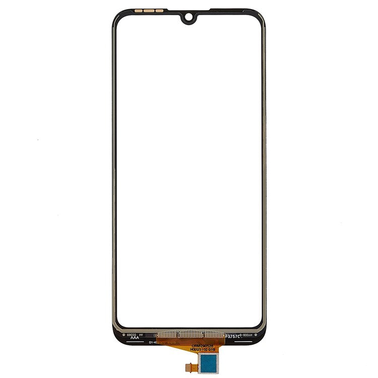 For Honor 8A 2020 Digitizer Touch Screen Glass Replacement Part (without Logo) - Black