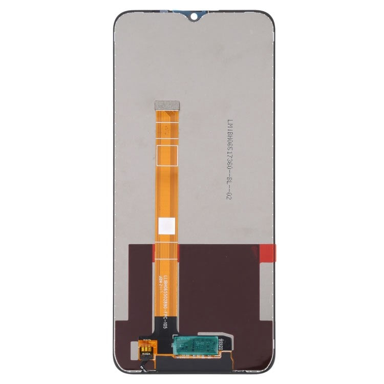 For Realme C21Y RMX3261 Grade B Assembly LCD Screen and Digitizer Assembly + Frame Replace Part (without Logo)