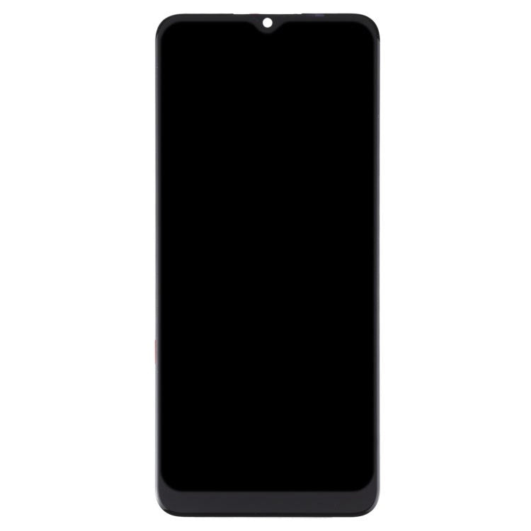 For Realme C21Y RMX3261 Grade B Assembly LCD Screen and Digitizer Assembly + Frame Replace Part (without Logo)