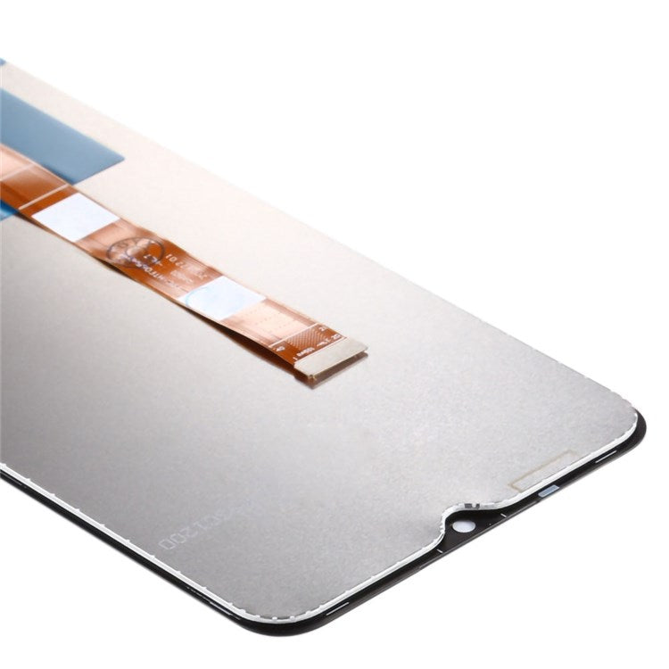 For Realme C11/C12/C15/V3/Q2i/Narzo 20/Narzo 30A/OPPO A15/A15s/A16K Grade S OEM Replacement LCD Screen and Digitizer Assembly Part (without Logo) - Black