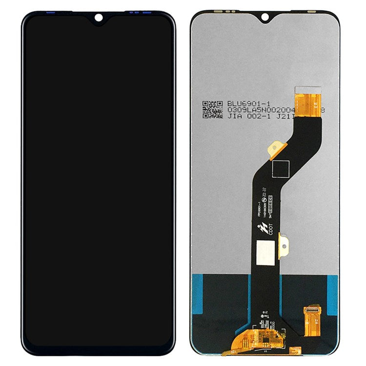 For Infinix Hot 11 Play 2021 Grade C LCD Screen and Digitizer Assembly Replacement (without Logo)