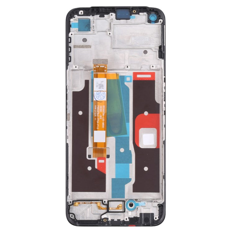 For Realme 8i / Narzo 50 4G Grade B LCD Screen and Digitizer Assembly + Frame Replace Part (Without Logo)