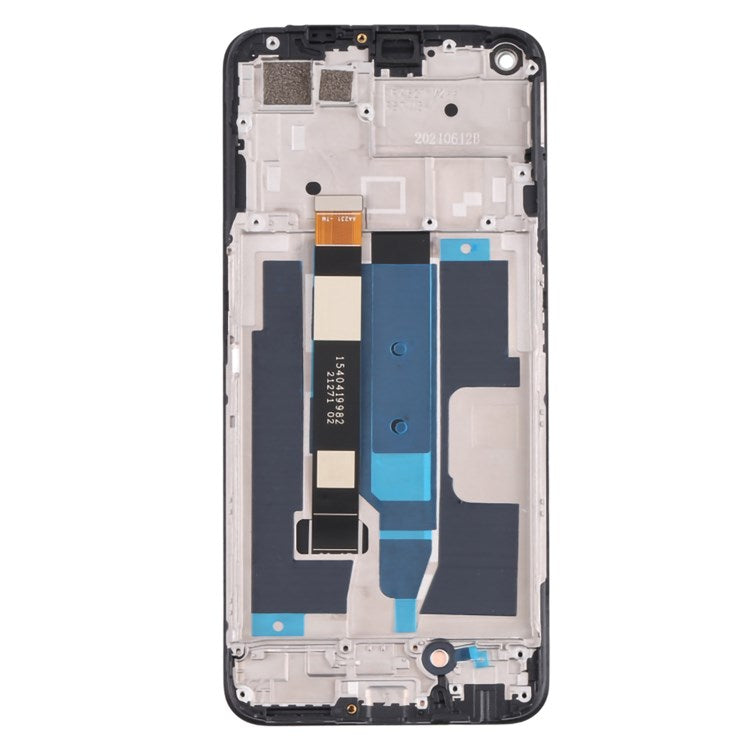 For Realme 8 5G RMX3241 Grade S OEM LCD Screen and Digitizer Assembly + Frame Repair Part (without Logo)