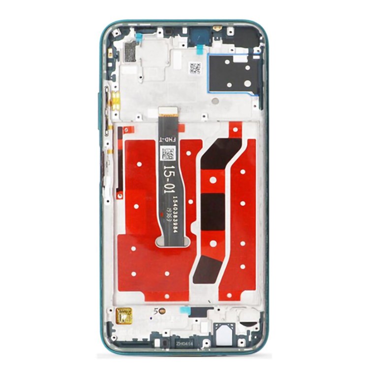 For Huawei Nova 7i Grade S LCD Screen and Digitizer Assembly + Frame Part (without Logo) - Green