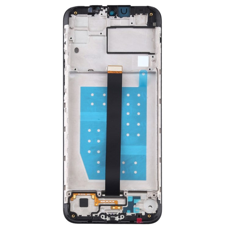For Motorola One Fusion 4G XT2073-2 Grade B LCD Screen and Digitizer Assembly + Frame Part (without Logo) - Black