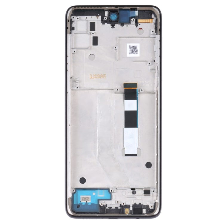 For Motorola Moto G 5G (2020) Grade B LCD Screen and Digitizer Assembly + Frame Part (without Logo) - Grey