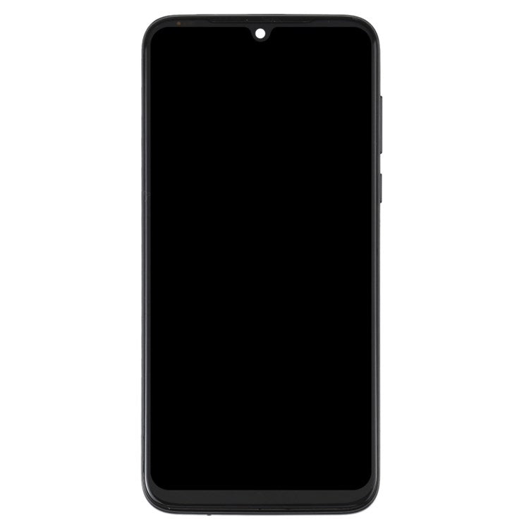 For Motorola Moto G8 Plus XT2019 Grade B LCD Screen and Digitizer Assembly + Frame Replacement Part (without Logo) - Black