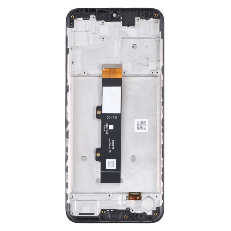 For Motorola Moto G10 Grade B LCD Screen and Digitizer Assembly + Frame Replacement Part (without Logo) - Black