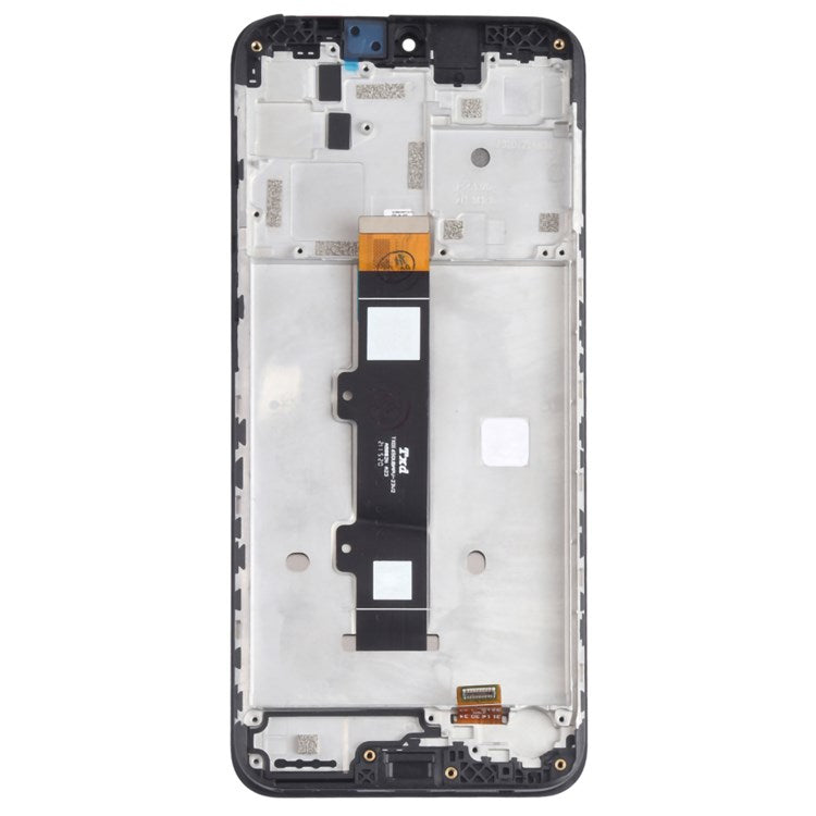 For Motorola Moto G20 Grade B LCD Screen and Digitizer Assembly + Frame Replacement Part (without Logo) - Black
