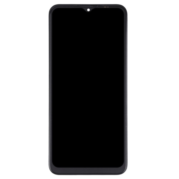 For Motorola Moto G30 Grade B LCD Screen and Digitizer Assembly + Frame Replacement Part (without Logo) - Black