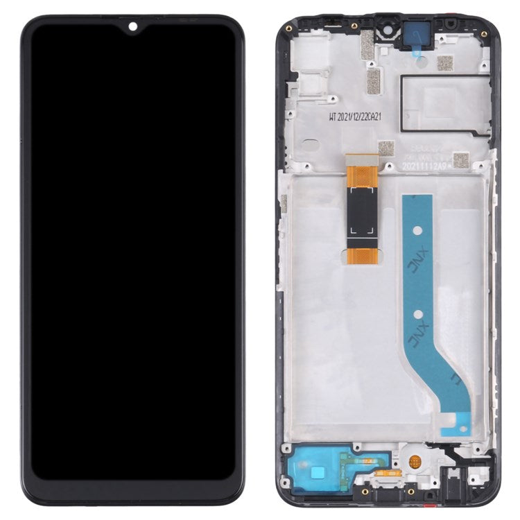 For Motorola Moto G50 5G XT2149-1 Grade B LCD Screen and Digitizer Assembly + Frame Replacement Part (without Logo) - Black